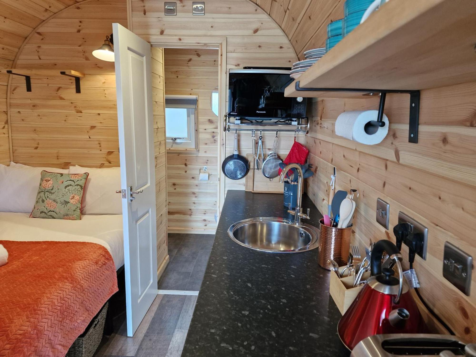 شقة Rowan Gorgeous Glamping Hideaway Durnamuck المظهر الخارجي الصورة